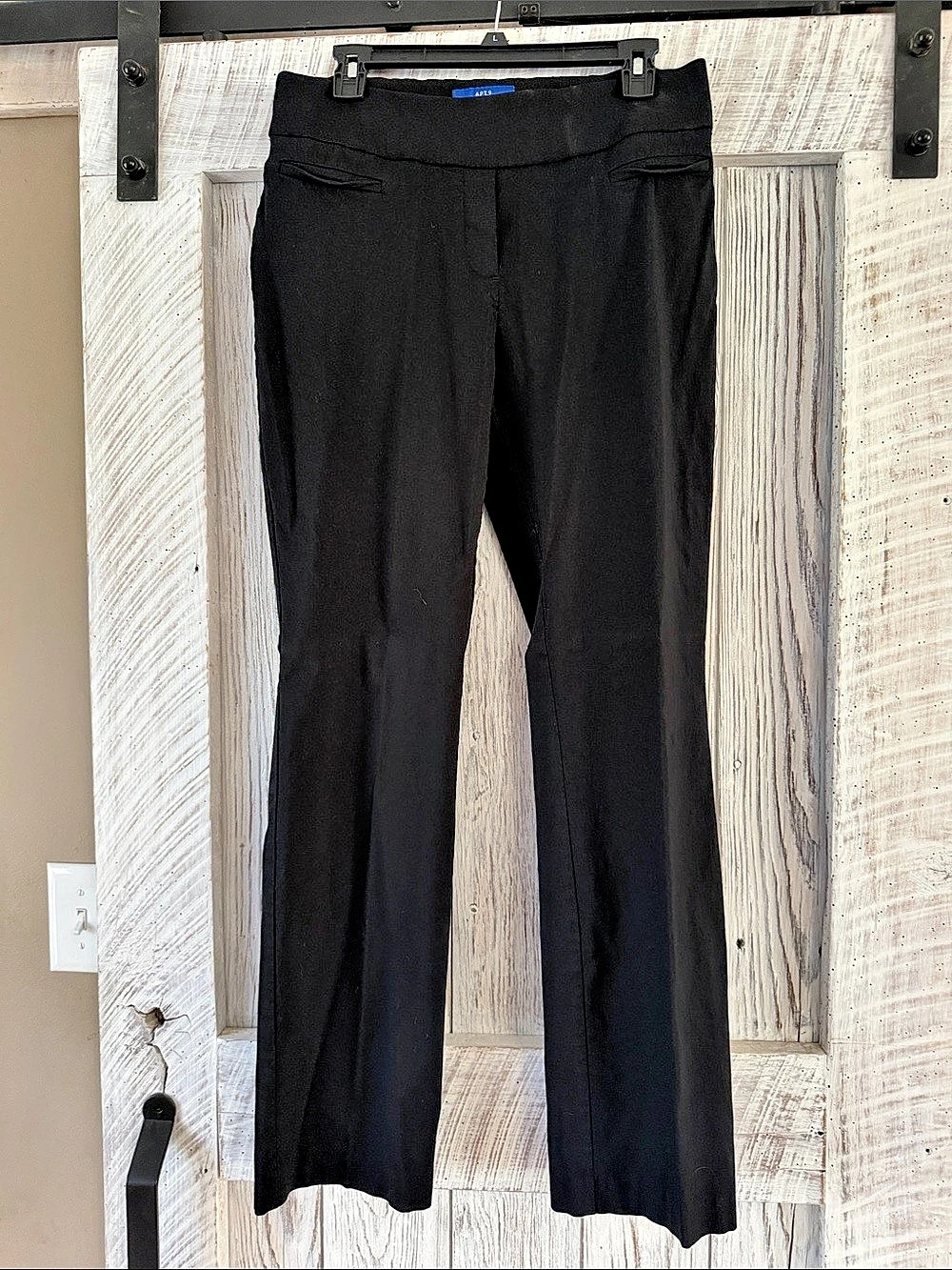 APT.9 BRYNN Straight Leg Pants in Black Size 12